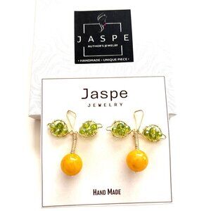 Orange Earrings